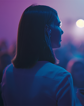 Audience engagement – people collaborating