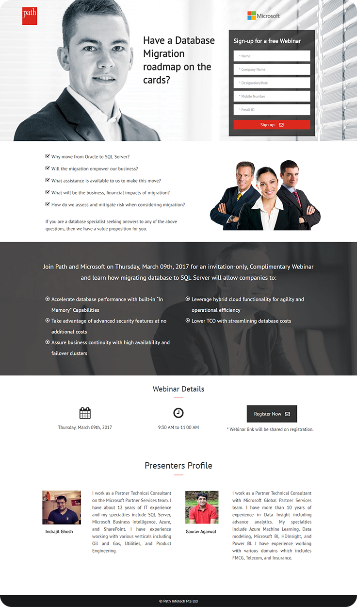 Launch Pages